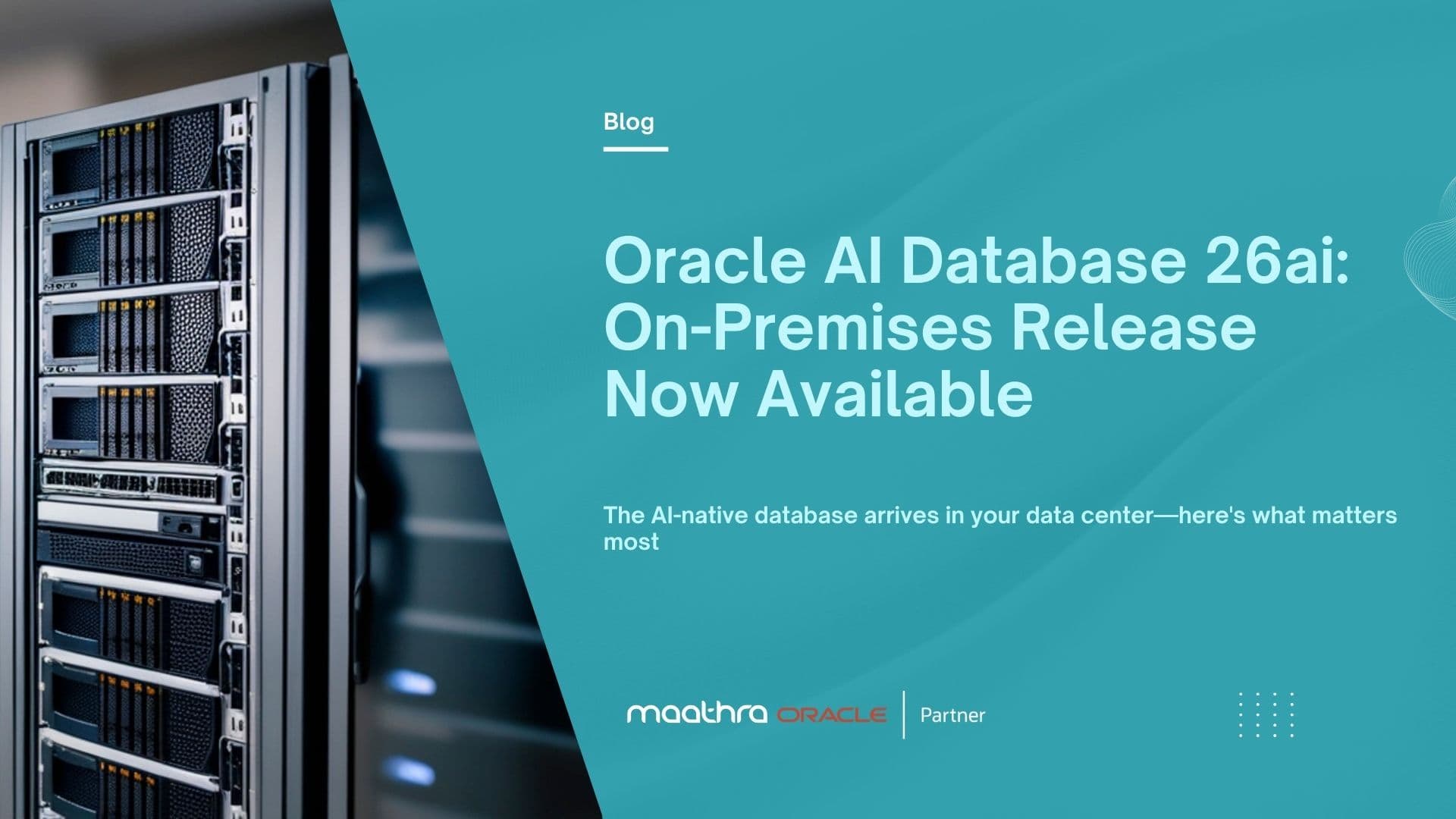 Oracle AI Database 26ai: On-Premises Release Now Available